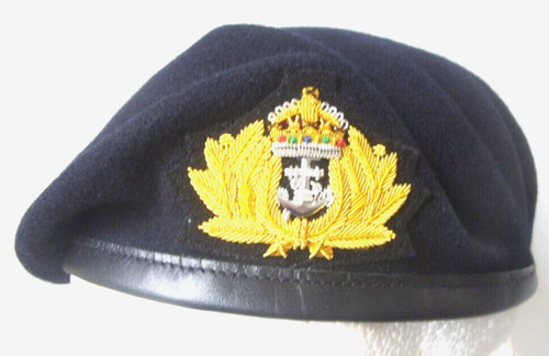Royal navy officer beret - navy, &