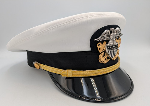 Navy officer white - navy,