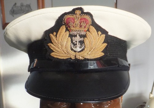 1950 navy officers visor - 1950's,