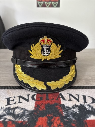 Ww2 british navy officer visor - navy,