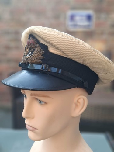 Royal navy officers cap hat - navy,
