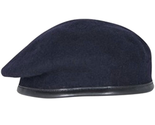 Army navy blue beret - blue, officer