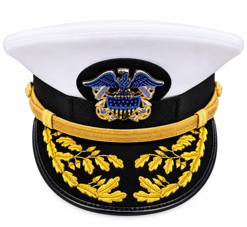Military officer dress peaked - officer,